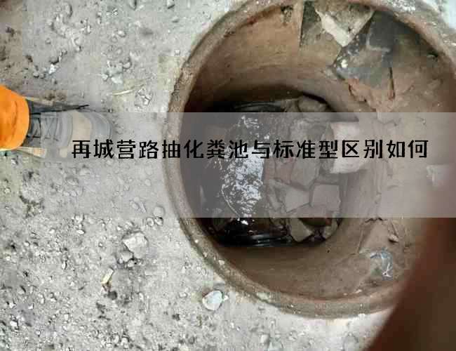 再城营路抽化粪池与标准型区别如何