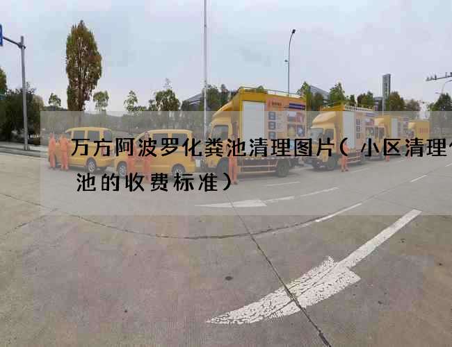 万方阿波罗化粪池清理图片(小区清理化粪池的收费标准)