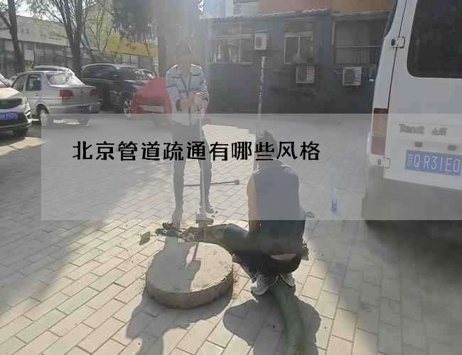 北京管道疏通有哪些风格