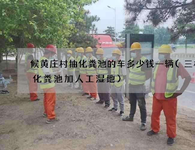候黄庄村抽化粪池的车多少钱一辆(三格式化粪池加人工湿地)