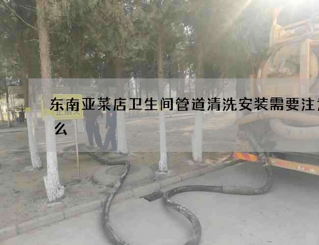 东南亚菜店卫生间管道清洗安装需要注意什么 东南亚菜店卫生间管道清洗安装需要注意什么
