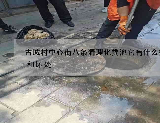 古城村中心街八条清理化粪池它有什么好处和坏处