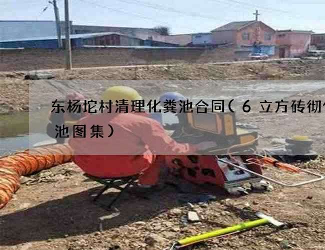 东杨坨村清理化粪池合同(6立方砖彻化粪池图集)