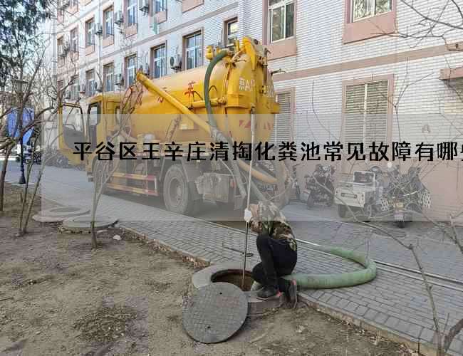 平谷区王辛庄清掏化粪池常见故障有哪些