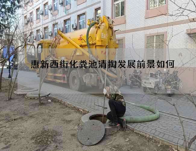 惠新西街化粪池清掏发展前景如何