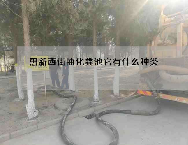 惠新西街抽化粪池它有什么种类?