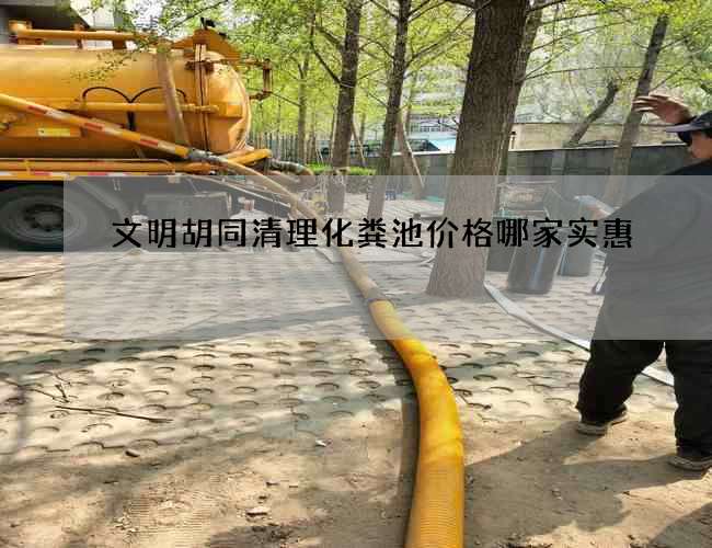 文明胡同清理化粪池价格哪家实惠 文明胡同清理化粪池价格哪家实惠