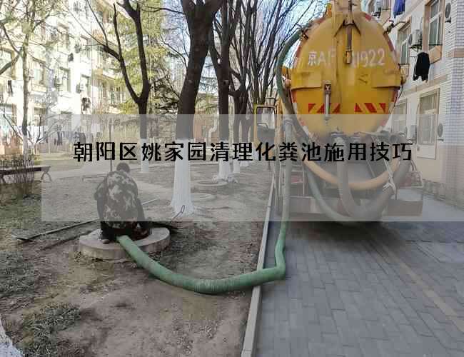 朝阳区姚家园清理化粪池施用技巧