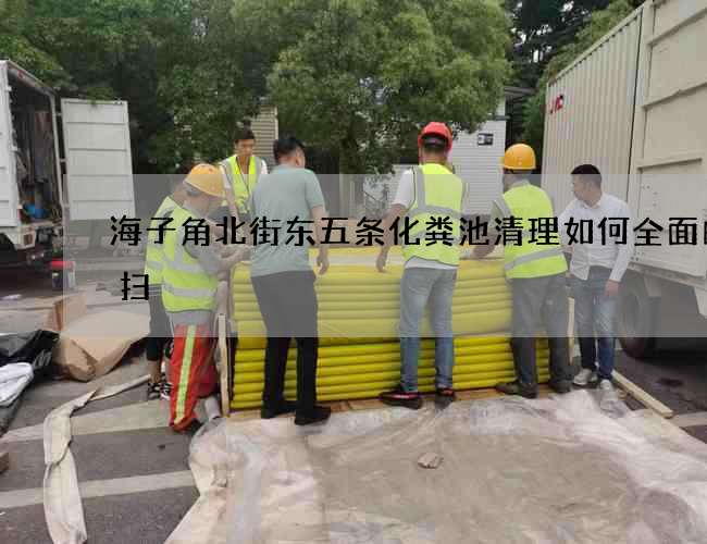 海子角北街东五条化粪池清理如何全面的打扫