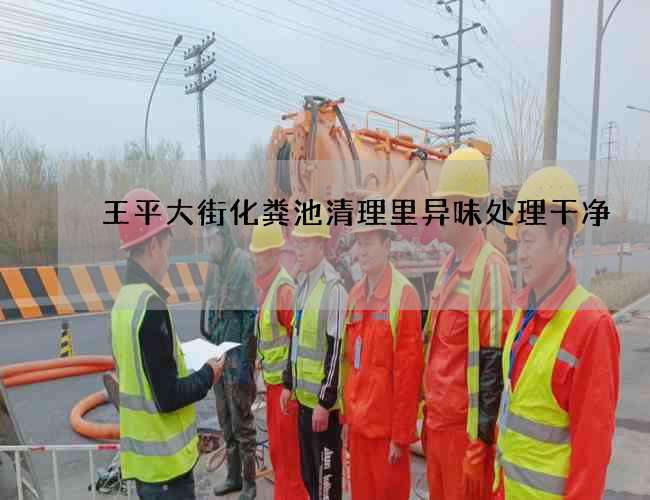 王平大街化粪池清理里异味处理干净