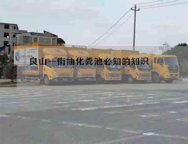 良山一街抽化粪池必知的知识